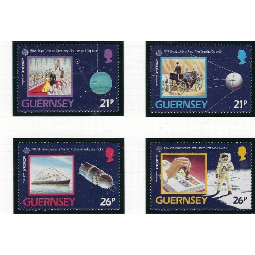 Guernsey 449-52 MNH 1991 set (ak7021)