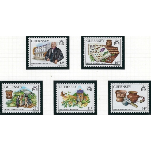 Guernsey 389-89 MNH 1988 set (ak7049)
