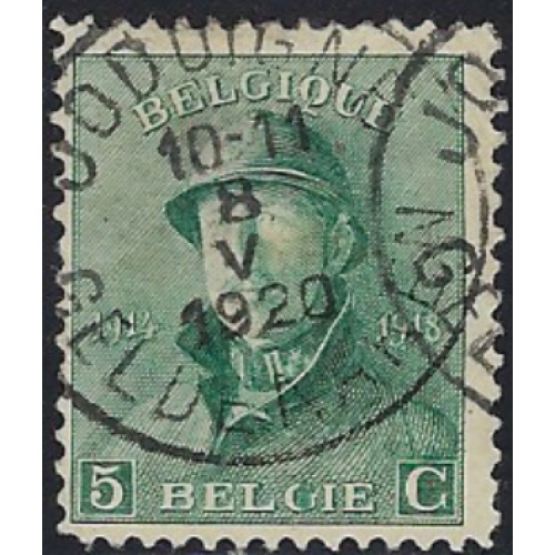 Belgium 126 Used 1919 issue (ak7063)
