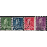 Norway 370-73 Used 1959 Part Set (ak7064)
