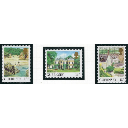 Guernsey 372-74 MNH 1987-89 set (ak7081)
