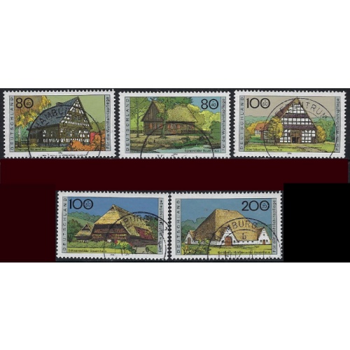 Germany B802-06 Used 1996 Farmhouses (ak7103)
