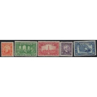 Canada 141-45 MH 1927 set (ak7119)