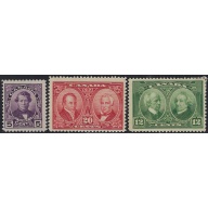 Canada 146-48 MH MH 1927 set (ak7120)