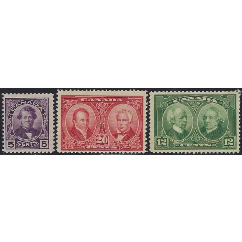 Canada 146-48 MH MH 1927 set (ak7120)