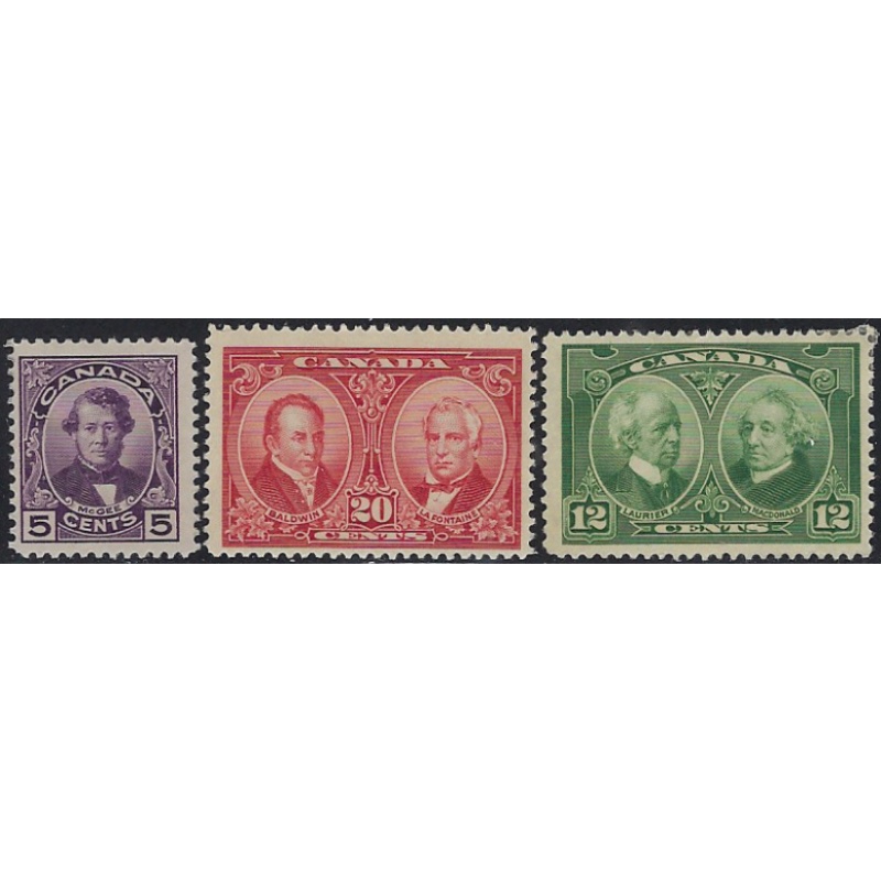 Canada 146-48 MH MH 1927 set (ak7120)