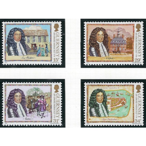 Guernsey 352-55 MNH 1987 set (ak7125)
