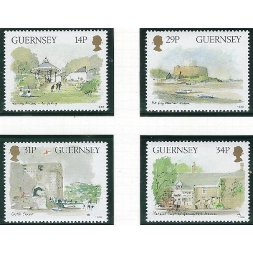 Guernsey 342-45 MNH 1986 set (ak7129)