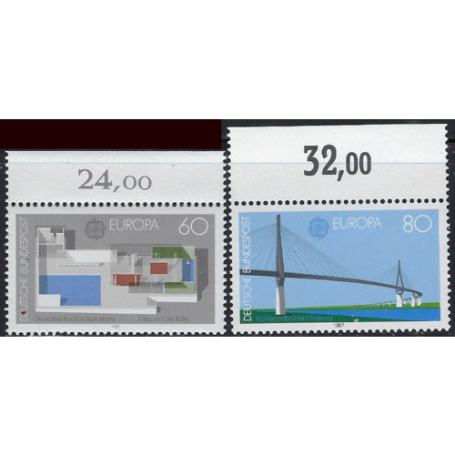 Germany 1505-06 MNH 1987 Europa (ak7133)