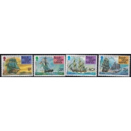 British Virgin Is 309-10 MNH 1976 American Bicentennial (ak7169)