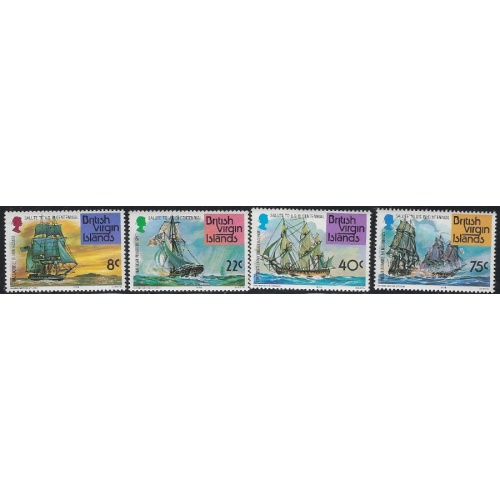 British Virgin Is 309-10 MNH 1976 American Bicentennial (ak7169)