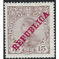 Portugal 173 MH 1910 issue (ak7209)