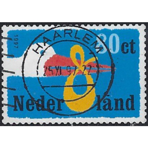 Netherlands 975 Used 1997 issue (ak7213)