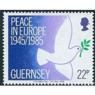 Guernsey 313 MNH 1985 Peace in Europe (ak7218)