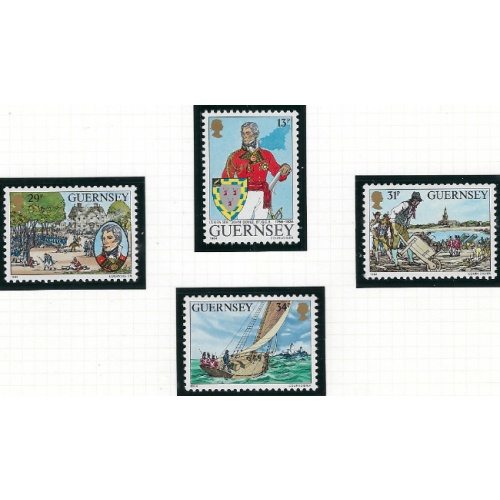 Guernsey 303-06 MNH 1984 set (ak7225)