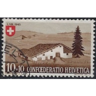 Switzerland B147 Used 1945 issue (ak7238)