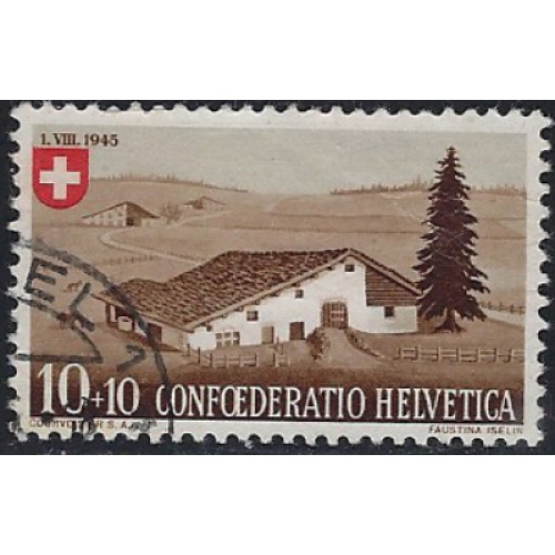 Switzerland B147 Used 1945 issue (ak7238)