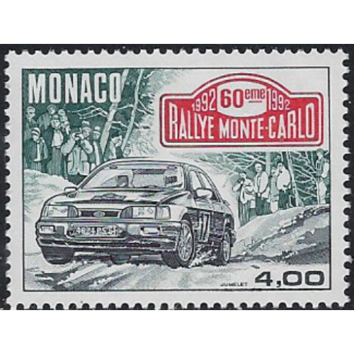 Monaco 1805 MNH 1992 Auto Race (ak7250)