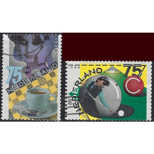 Netherlands 705-06 Used 1986 set (ak7252)