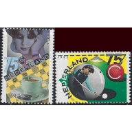 Netherlands 705-06 MNH 1986 set (ak7253)