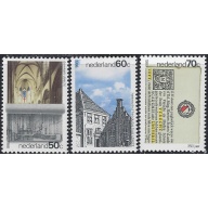 Netherlands 681-83 MNH 1986 set (ak7255)