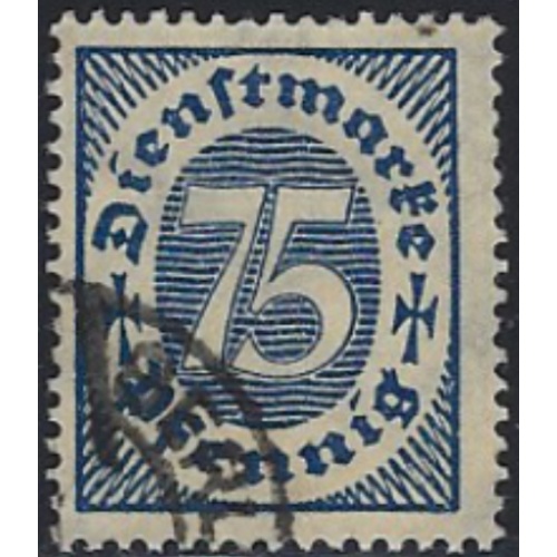 Germany O14 Used 1922 issue (ak7339)