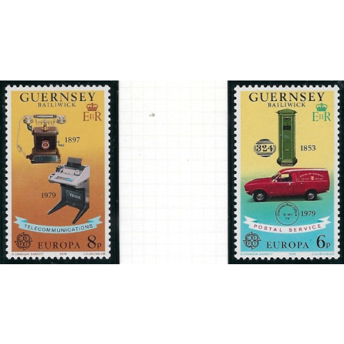 Guernsey 189-90 MNH 1979 Europa (ak7372)