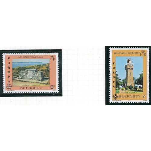Guernsey 161-62 MNH 1978 Europa (ak7379)