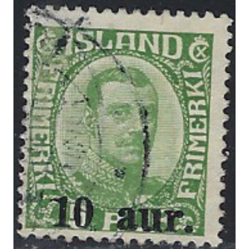 Iceland 139 Used 1922 issue (ak7397)