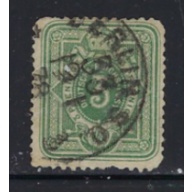 Germany 29 Used 1875 issue; rounded corner (ak7410)