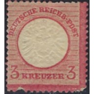 Germany 23 MH 1872 issue; short perf (ak7411)
