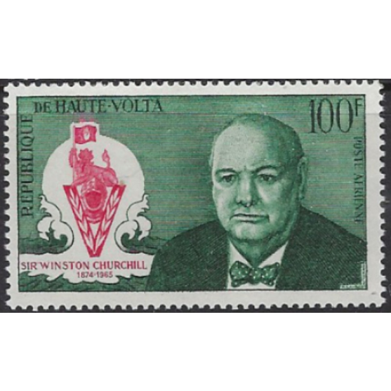 Burkino Faso C32 MNH 1966 Winston Churchill (ak7437)