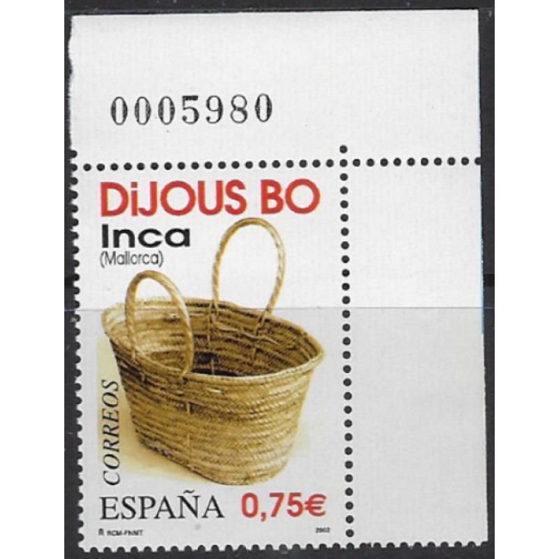 Spain 3180 MNH 2002 issue (ak7455)
