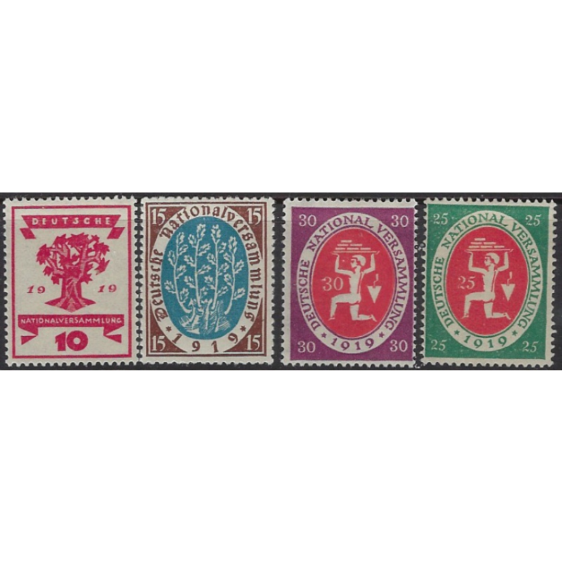 Germany 105-08 MH 1919-1920 set (ak7522)