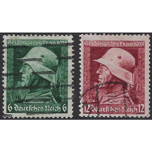Germany 452-53 Used 1935 set (ak7535)