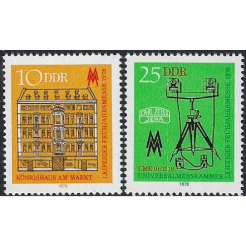 Germany DDR 1896-97 MNH 1978 set (ak7574)