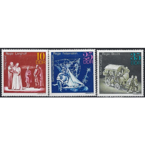 Germany DDR 1468-40 MNH 1973 Theater (ak7578)