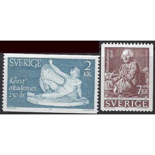 Sweden 1551-52 MNH 1985 set (ak7610)