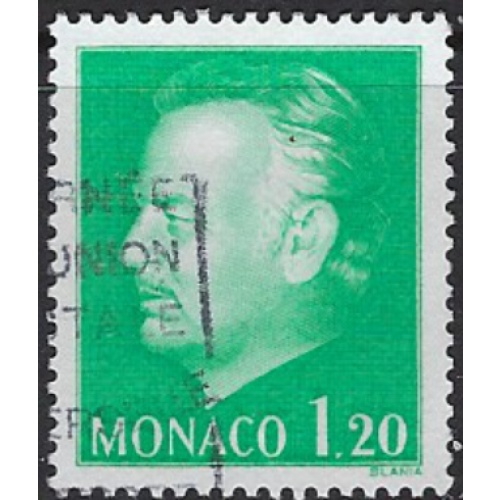 Monaco 1255 Used 1980 issue (ak7632)