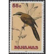 Bahamas 718 Used 1991 Bird (ak7664)