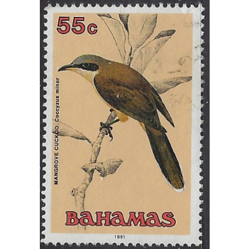 Bahamas 718 Used 1991 Bird (ak7664)