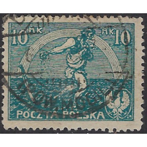 Poland 154 Used 1921 issue (ak7684)