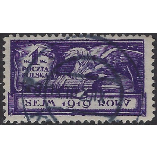 Poland 139 Used 1919 issue (ak7685)