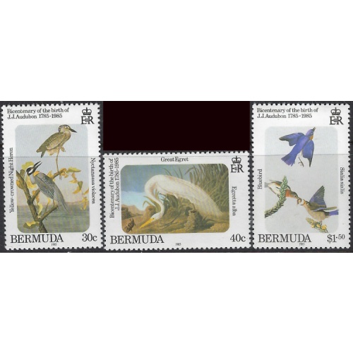Bermuda 466-68 MNH 1985 Birds (ak7693)