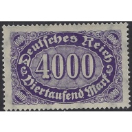 Germany 207 MLH 1923 issue (ak7698)