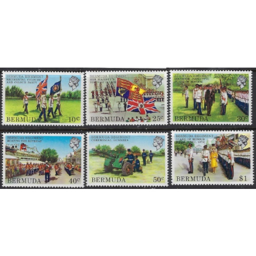 Bermuda 423-28 MNH 1982 Bermuda Regiment (ak7704)
