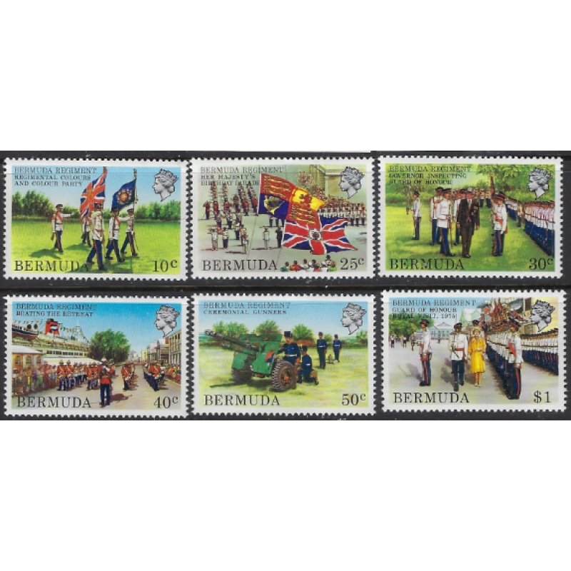 Bermuda 423-28 MNH 1982 Bermuda Regiment (ak7704)