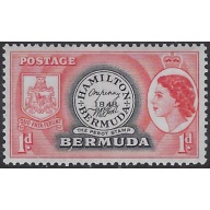 Bermuda 144 MH 1953 issue (ak7706)
