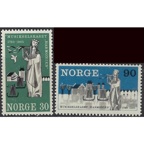 Norway 477-78 MNH 1965 set (ak7749)