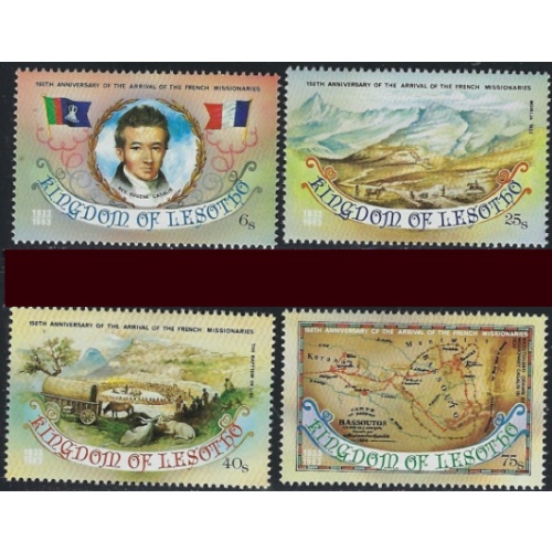 Lesotho 408-11 MNH 1983 set (ak7754)